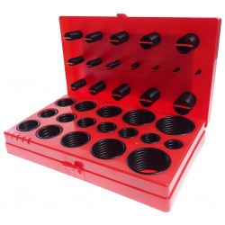 Набор колец уплотнительных 394шт. в кейсе JTC