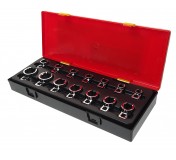 Набор насадок разрезных 3/8 14 предметов в кейсе JTC