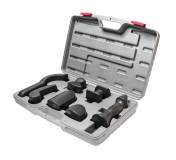 Набор оправок рихтовочных прорезиненных 7 предметов в кейсе JTC