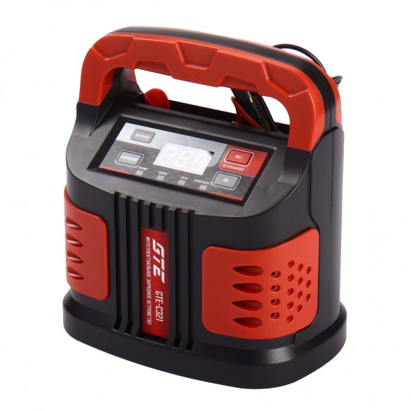 Устройство зарядное интеллектуальное 6-12V 15A 200Ач AGM/GEL LiFePO4 (автомат) GTE GTE-C321