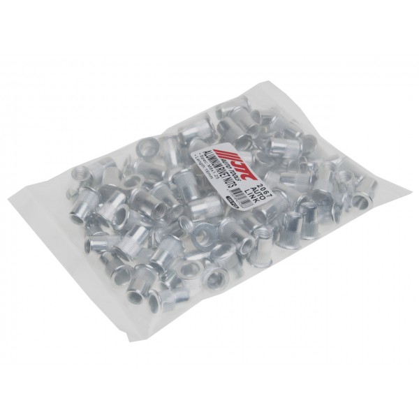 Заклепка резьбовая M8х1.25мм алюминиевая 100шт. JTC JTC-2067