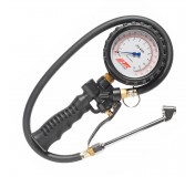 Манометр шинный 12атм. многофункциональный 170PSI JTC