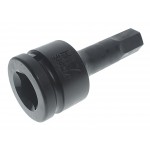 Бита-головка 3/4 HEX Н17 ударная L=100мм JTC JTC-641117