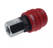 Переходник для компрессора F1/4 быстросъемный внутренняя резьба композитный двухрежимный JTC