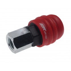 Переходник для компрессора F1/4 быстросъемный внутренняя резьба композитный двухрежимный JTC