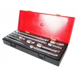 Набор удлинителей 1/4,3/8,1/2 11 предметов в кейсе JTC