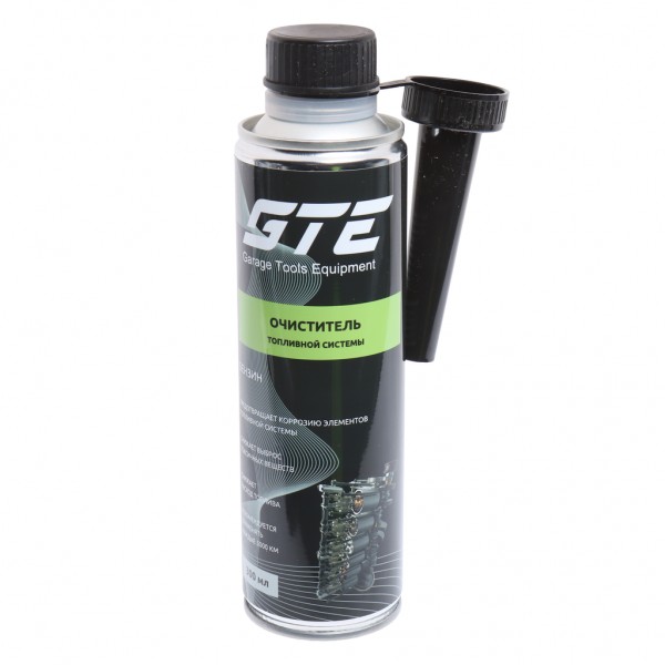 Очиститель топливной системы бензин 300мл в бак на 40-60л GTE GTE-OT300B
