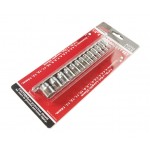 Набор головок торцевых 1/4 12-ти гранных 04-14мм L=25мм 13 предметов JTC JTC-T213M