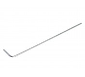 Ключ шестигранный Г-образный 1.27мм HEX экстрадлинный L=80мм JTC