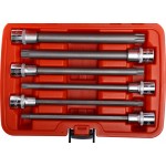 Набор головок торцевых и насадок 1/2 6-ти гранных TP40-TP70 удлиненные 6 предметов в кейсе JTC JTC-7259