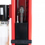 Подъемник электрогидравлический 4т 110-1900мм 2-х стоечный 220В ниж.синхрон. (руч. спуск) GTE GTE-H101