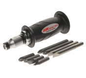 Отвертка ударная с набором бит,резиновой ручкой 9 предметов JTC