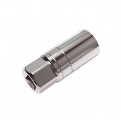 Головка свечная 1/2 21мм 6-гранная с резиновым фиксатором JTC