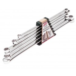 Набор ключей накидных 10-21мм удлиненных 12-ти гранных 6 предметов JTC