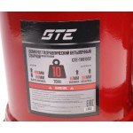Домкрат бутылочный 10т 180-430мм 2-х штоковый GTE GTE-TH81002
