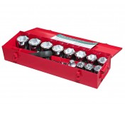 Набор головок торцевых 1 36-65мм 6-ти гранных 16 предметов в металлическом кейсе JTC