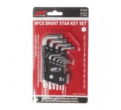 Набор ключей TORX T10-Т50 Г-образных 9 предметов JTC