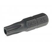 Бита TORX TS30Hх25мм 1/4 5-ти гранная с отверстием JTC