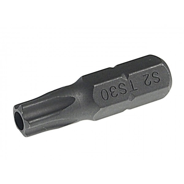 Бита TORX TS30Hх25мм 1/4 5-ти гранная с отверстием JTC JTC-1192530