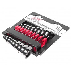 Набор ключей комбинированных 8-17мм трещоточных укороченных 9 предметов JTC