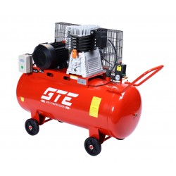 Компрессор пневматический 380В 4.0кВт 8атм. 500л/мин. ресивер-200л поршн. ремен. одноступенчатый GTE