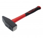 Молоток 1.500кг слесарный фибергласовая ручка JTC