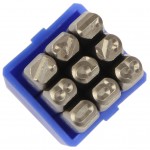 Клейма цифровые 6мм (HRC 60+-2град. DIN 1451) JTC JTC-7243