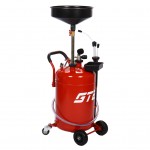 Установка для замены масла 70л с сливной воронкой и щупам GTE GTE-T14100