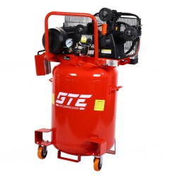 Компрессор пневматический 380В 3.0кВт 8атм. 400л/мин. ресивер-150л поршн. ремен. вертикальный GTE