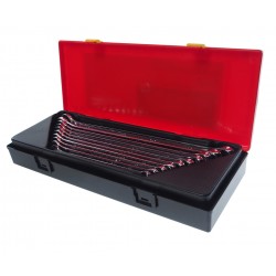 Набор ключей комбинированных 10-19мм удлиненных 10 предметов в кейсе JTC