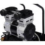 Компрессор пневматический 220В 1.5кВт 8атм. 140л/мин. ресивер-30л поршневой безмасляный GTE GTE-HMP030140B