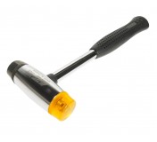 Молоток 105х300мм двухсторонний пластиковый боек JTC