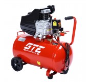 Компрессор пневматический 220В 2.2кВт 8атм. 200л/мин. ресивер-50л поршневой с прямым приводом GTE