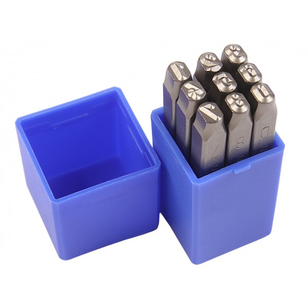 Клейма цифровые 5мм (HRC 60+-2град. DIN 1451) JTC JTC-7242