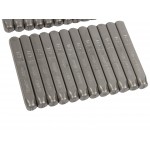 Клейма буквенные кириллица 5мм (HRC 60+-2град. DIN 1451) JTC JTC-7252