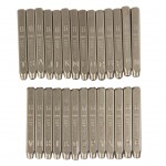 Клейма буквенные латиница 6мм JTC JTC-7248