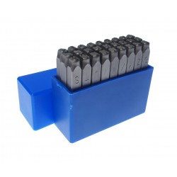 Клейма буквенные латиница 5мм JTC