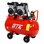 Компрессор пневматический 220В 3.0кВт 8атм. 280л/мин. ресивер-109л поршневой безмасляный GTE GTE-HMP109280B
