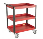 Тележка инструментальная 3 полки (JTC-5921) открытого типа 684х469х870мм JTC