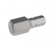 Бита HEX H10х25мм 1/4 DR 6-ти гранная S2 JTC