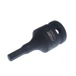 Бита-головка 1/2 HEX H6х25мм ударная L=60мм JTC