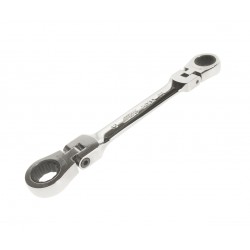 Ключ накидной 10х12мм трещоточный шарнирный L=150мм JTC