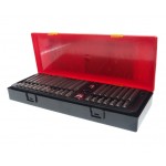 Набор бит 1/2 3/8 SPLINE, TORX, HEX 40 предметов в кейсе JTC JTC-K1402