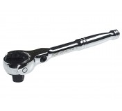 Ключ трещотка 3/8 72 зуба 146мм шарнирный металлическая рукоятка JTC