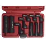 Набор головок для кислородных датчиков (3/8-13,14,17мм; 1/2-19,21мм) 10 предметов JTC JTC-6869