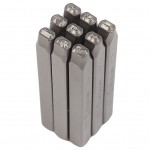 Клейма цифровые 3мм (HRC 60+-2град. DIN 1451) JTC JTC-7240