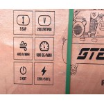 Компрессор пневматический 220В 3.0кВт 8атм. 400л/мин. ресивер-200л поршневой ременной GTE GTE-MR4200400B