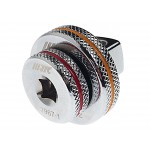 Набор адаптеров F1/4хM3/8,F3/8хM1/2 2 предмета низкопрофильных JTC JTC-7967