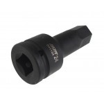 Головка торцевая 3/4 HEX H24 ударная L=100мм JTC JTC-641124