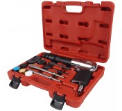 Молоток пневматический 2100уд/мин. с набором зубил 12 предметов JTC